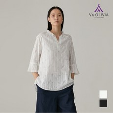 올리비아로렌 기계주름장식블라우스 VVCNLXM4451_P360840411130144