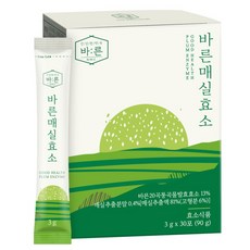 건강한약속바른 매실효소, 90g, 1박스