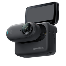 인스타360 GO 3 미드나잇 128GB 블랙에디션 액션캠 CINSABKA / GO314, 블랙