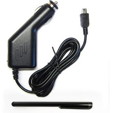 Ramtech DC 12V 2A 범용 자동차 충전기 전원 어댑터 GPS용 케이블 코드 5인치 Xgody 504 560 SAT NAV GPS 스타일러스 펜 포함 CHMNS, 1개