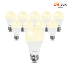 닥터룩스 LED 전구 10W, 10개, 주백색