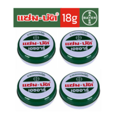 태국 잠벅/ 쌤박 모스키토밤 18g X4개 ZAMBUK WAX BALM, 4개