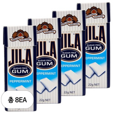 JILA 페퍼민트 껌, 22g, 8개