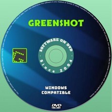 최신 신제품 GreenShot 화면 캡처 DVD 다국어 버전의 Windows용 소프트웨어 앱