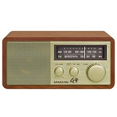 산진라디오 WR-11SE AM FM 빈티지 레트로 원목 월넛 라디오 40주년기념판, 라디오