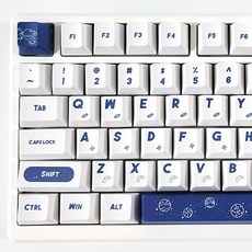 NASA 유니버스 영문 키캡 129키 OEM높이 PBT