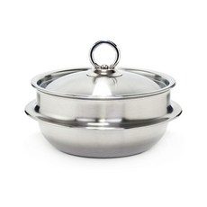 키친아트 통5중 일품 가마솥 냄비 높은형 18cm, 1개