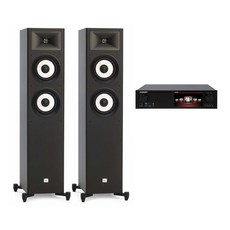 칵테일오디오 X35 + JBL Stage A180 하이파이오디오, 스피커(블랙), X35(실버)