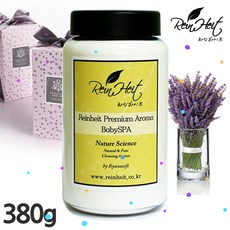라인하이트 프리미엄 라벤더 아로마 아기입욕제 380g 선물세트 입욕제, 1개