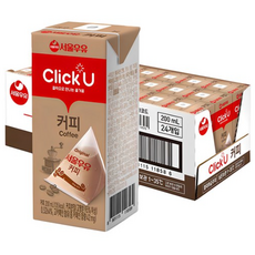 클릭유 서울우유 커피 24p