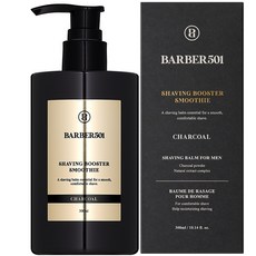 바버501 쉐이빙부스터 스무디 차콜, 300ml, 1개 300ml, 1개