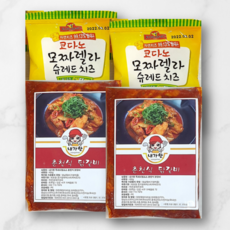 내가한 춘천식 닭갈비(냉동), 400g 2팩, 모짜렐라치즈 27g 2팩