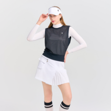 클리브랜드골프 클리브랜드 골프 온라인단독 메쉬 트리코트 라운드넥 여성 메쉬 조끼_CGWVT42964_SP