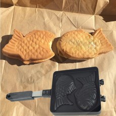 백억점빵 붕어빵팬 미니붕어빵, 1개
