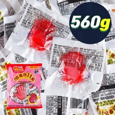 베로 마니타 캔디 손바닥사탕(빨강) 560g(14gX40개) 식품 > 스낵/간식 초콜릿/사탕/젤리/껌 캔디류 일반하드캔디, 1, 560g