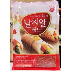 날치알(재호 냉동 레드 500g) 업소용 날치알밥, 500g, 1개