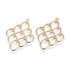 귀걸이재료마름모