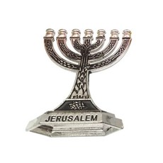 이스라엘 메노라 유대인 7 지파 12 캔들 홀더 예루살렘 사원 촛대 교회 A0KE 종교, [02] ancient tin, 1개