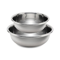 스텐 믹싱볼 2종 세트 M-4050, 믹싱볼 40cm+믹싱볼 50cm, 1개