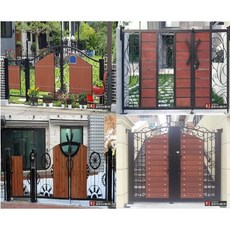 전원주택대문 단독주택대문 목재대문 철제대문 카페 공공기관 국내제작, 031-977-8704 010-4558-6110, 1개