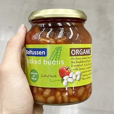 발투센 유기농 베이크드빈, 360g, 2개