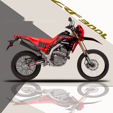 혼다 CRF300L 튜닝 호환 드레스업 풀데칼 스티커 필름, D, 1개