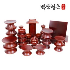 벽산청은 남원 민속 전통 오리목 제기세트 27p, 1개