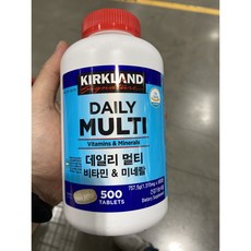 커클랜드 데일리 멀티비타민&미네랄 500정, 1개