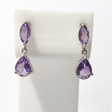 자수정은귀걸이