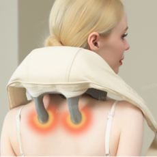에코너 M10 무선 목 어깨 마사지기 온열 쿨링 안마기 승모근 허리 허벅지 종아리 팔