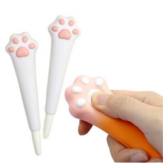 고양이발바닥스퀴시 고양이발바닥말랑이 볼펜