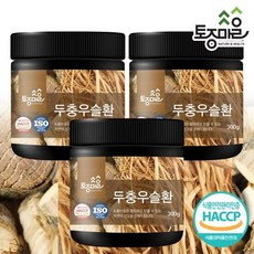 [토종마을]HACCP인증 국산 두충우슬환 300g X 3통, 3개, 없음