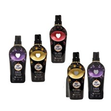 NEW 아로퓸 느와르 시크릿 가든 섬유유연제 900ml x5, 프로포즈하는 날 - 클래식 로얄, 로얄 3개+아이리스 1개+블리스 1개, 5개