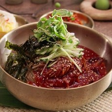 강릉 동해 비빔막국수 4팩(메밀면 150g 4팩+양념장 50g 4팩), 단품