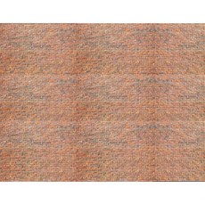 모형 기차 풍경 종이 -5매 8.5x11블루 워터 O 스케일, Light Calico Brick, O Scale, 1개