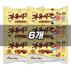 해태제과 자유시간, 480g, 6개