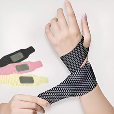 생활력소 슬림핏 손목보호대, 블랙, 2개