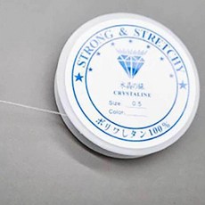 공예 공예줄 투명줄 1.0mm 우레탄 비즈 키링, 본상품