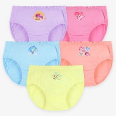 (백화점 정품) [레노마 이너웨어]티니핑 여아 새콤달콤 삼각5매 0E10W60928 980388
