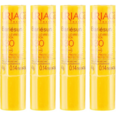 유리아쥬 바리에썬 스틱 레브르 립밤 4g (SPF 30), 4개