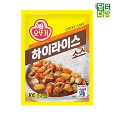 2개 하이라이스 x 100g 소스 오뚜기, 상세페이지 참조