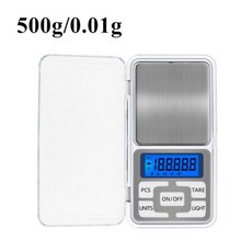 0.01g0.1g 정밀 lcd 디지털 500g3000g 미니 그램 무게 균형 차 베이킹 무게 50, 500g 0.01g, 500g 0.01g