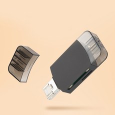 멀티 OTG 카드리더기 iOS 8핀 SD카드 TF 마이크로SD USB 3.1 휴대용, 카드리더기 IH_282