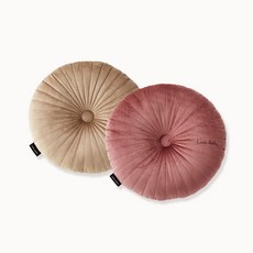 [로라애슐리] [1개 추가 증정] 애니 벨벳 원형 쿠션