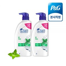 헤드앤숄더 쿨 멘솔 샴푸 850ml 2개, 쿨멘솔 850ml 2개[HS05x2]