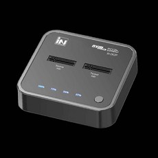 D 리더기 M.2 NVMe SATA Dock 2베이 클론 도킹스테 컴퓨터 93000EA