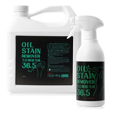 36.5 초강력 기름때제거 오븐크리너 500ml+4L, 1개, 500ml