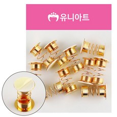 유니아트 5000 오뚜기 스프링 (금색) 공작 만들기 공예 미술놀이