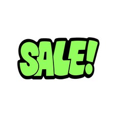 쇼카드 (문자형/SALE) 4044 가격 파격 인하 185x90 (mm) 6개입, 1개