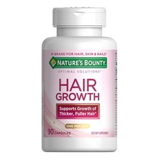 네이처스 바운티 헤어 그로스 비오틴 90캡슐 (Nature's Bounty Optimal Solutions Hair Growth 90 Capsules)